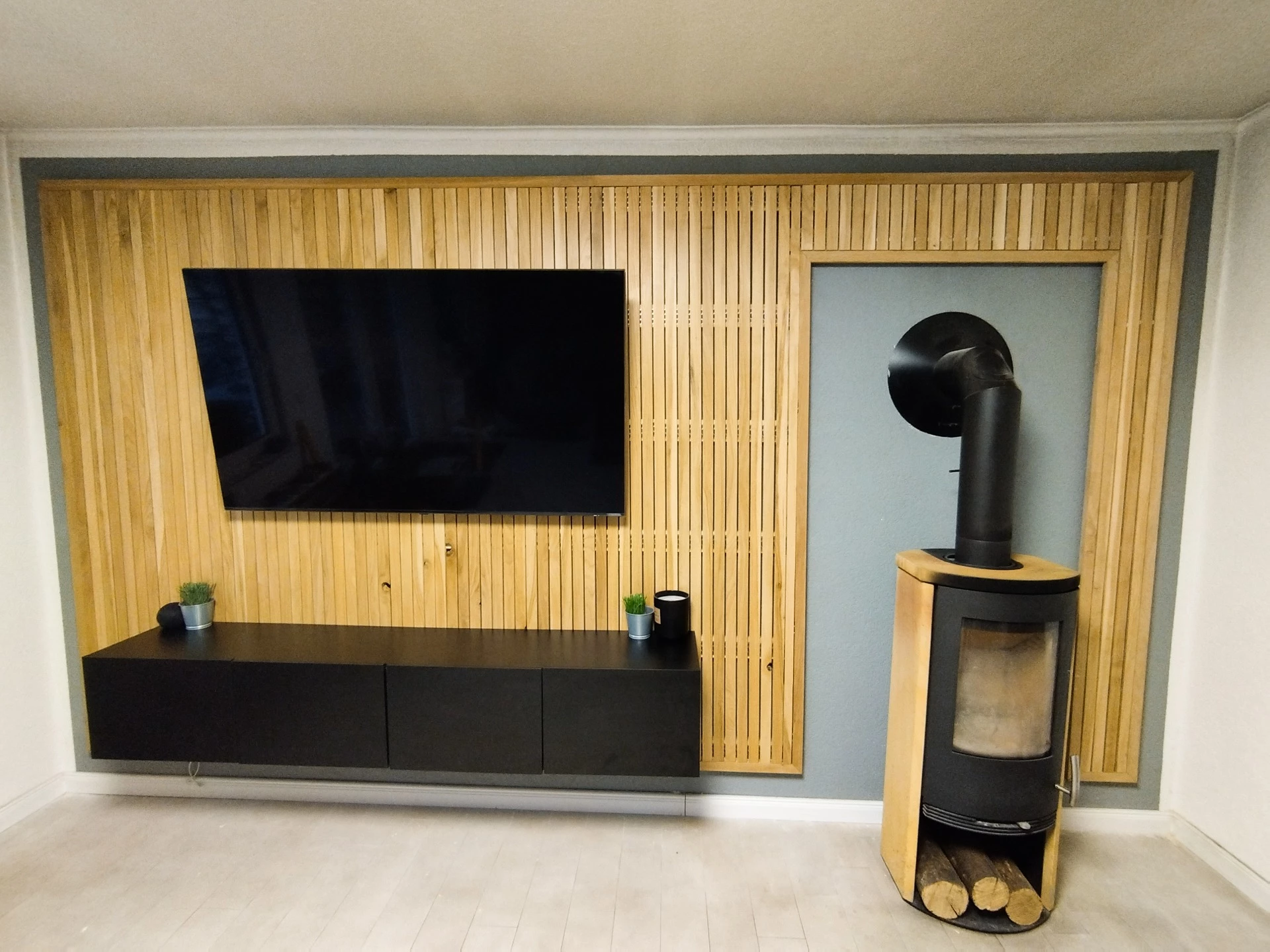 Innenverkleidung aus Holz